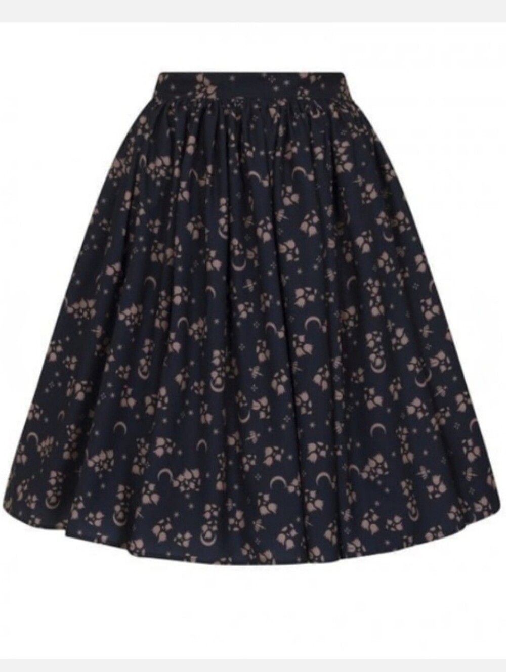 NWT Collectif Jasmine Moonflower Swing Skirt